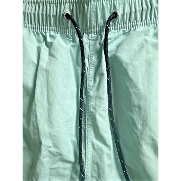 Nautica Men's Quick Dry Nylon 8" Swim Trunks Shorts Aqua Blue 2XL - Picture 6 of 8